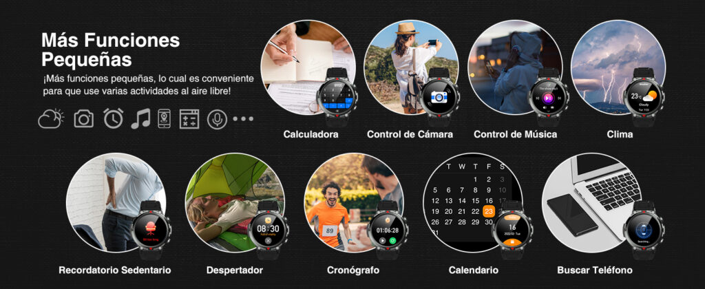CARACTERISTICAS RELOJ INTELIGENTE
